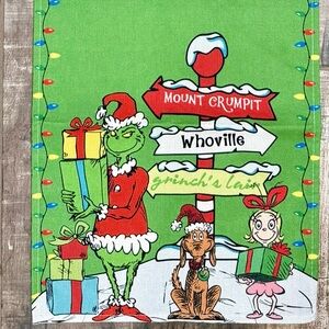 Grinch Christmas Table Runner